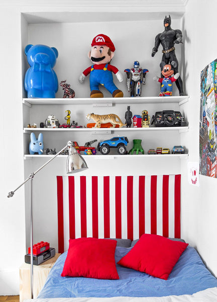 Idée décoration chambre enfant thème supers héros