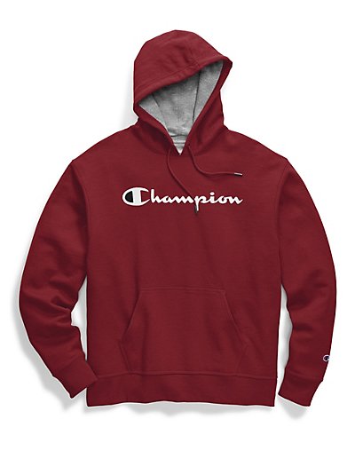 champion powerblend fleece pullover