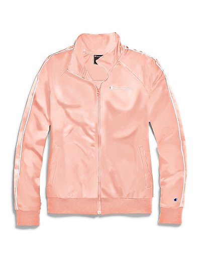 champion pink track jacket