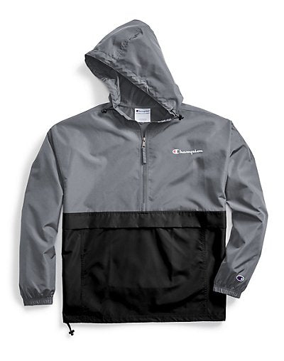 champion jacket grey