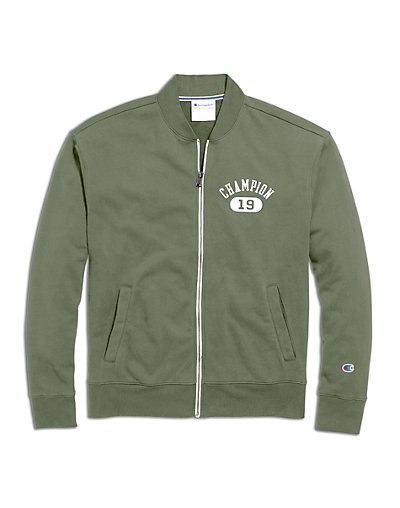 champion heritage warm up jacket