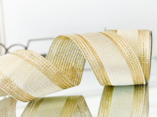 Gold Cutout Ribbon – Blanc Box