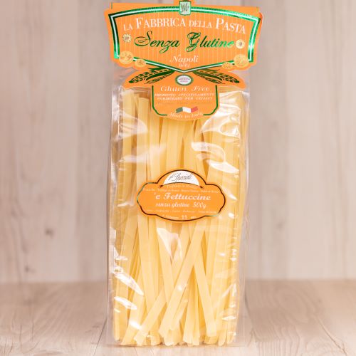 Premium Italian Pasta - Gluten-free Fettuccine - 500g (dry) – Maria's Pasta