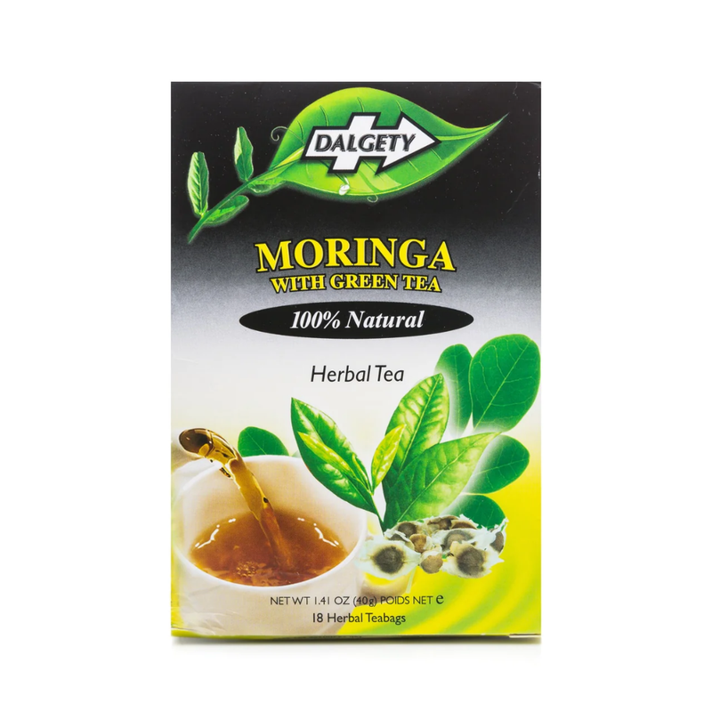 Dalgety Moringa with Green Tea 6 x 40g | London Grocery