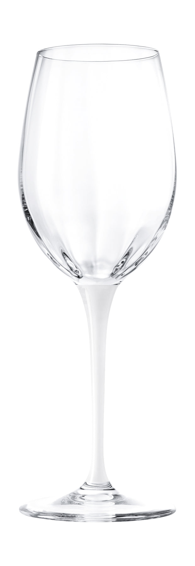 European Handmade Lead Free Crystalline White Wine Glass - Decorated w –  Barski