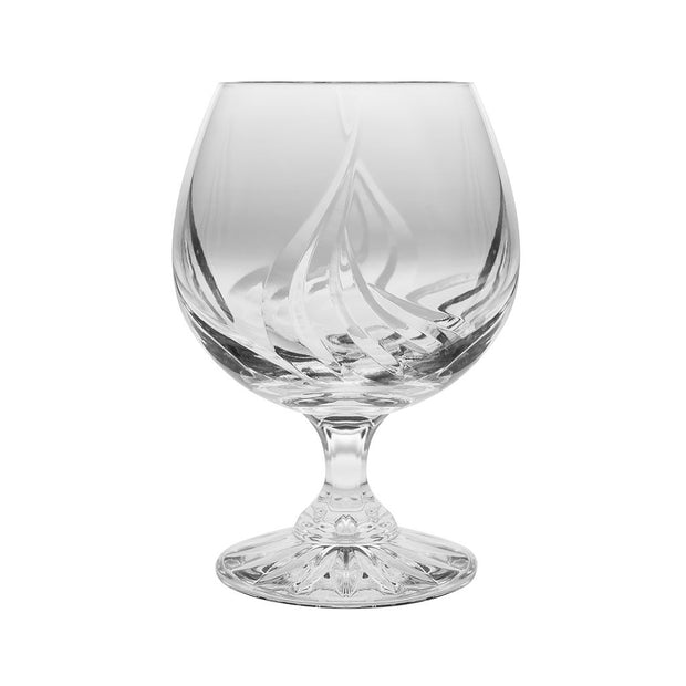 Crystal Brandy Glasses Set of 6