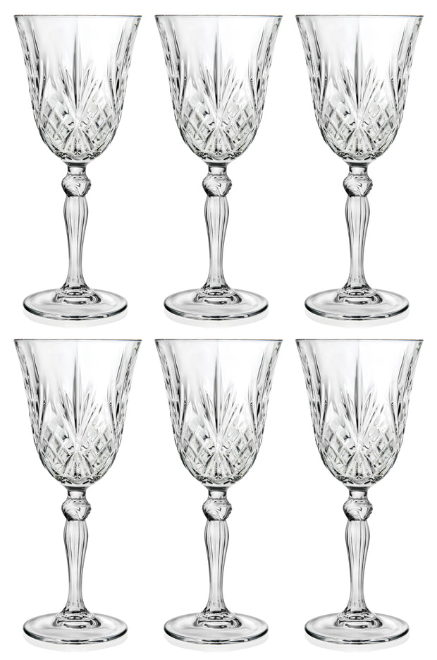 RCR Melodia Crystal Wine Glass Set of 6