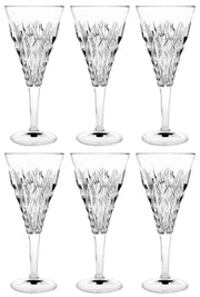 Barski Wine Goblet - Crystal - Glasses - Set of 6 - Red or White Wine Glass  - Beautifully Hand Cut -…See more Barski Wine Goblet - Crystal - Glasses 