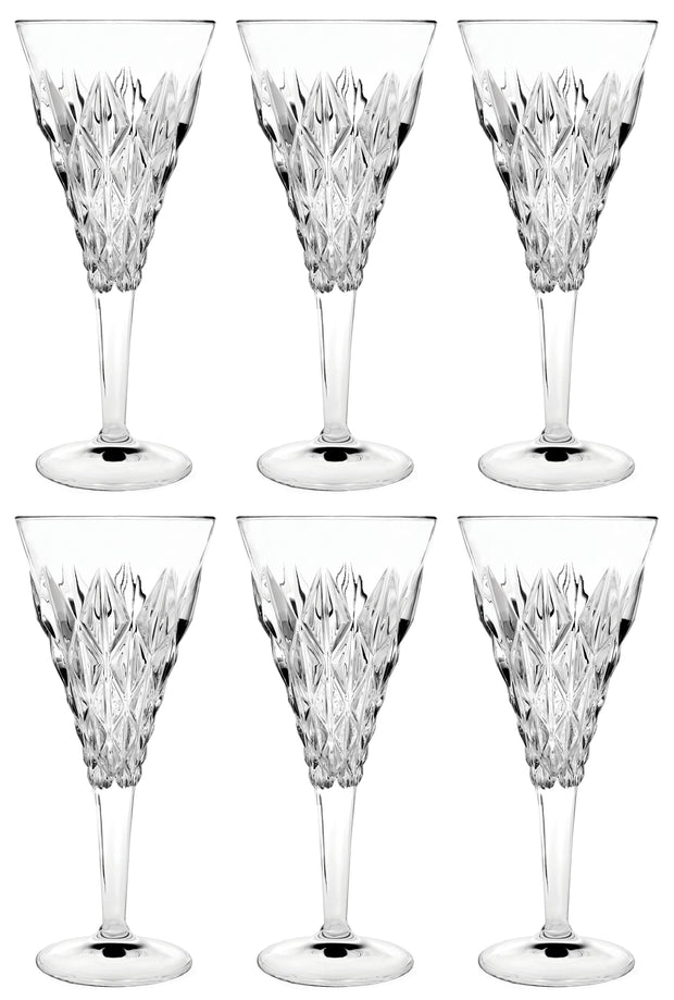 BENETI Large Square Wine Glass Set of 4-11 Oz European-Made Hand Blown  Glass White Wine Goblets w/La…See more BENETI Large Square Wine Glass Set  of