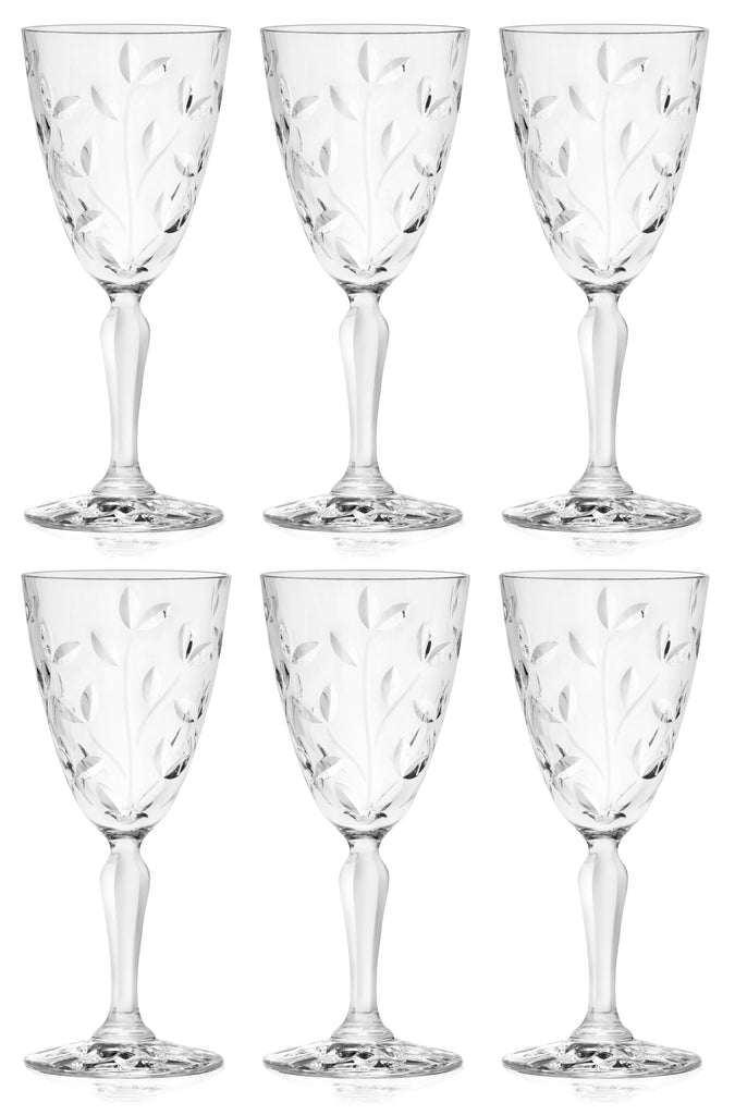 All-Purpose Wine Glass Cups, Red Wine and White Wine Glasses, Goblet P -  Le'raze by G&L Decor Inc