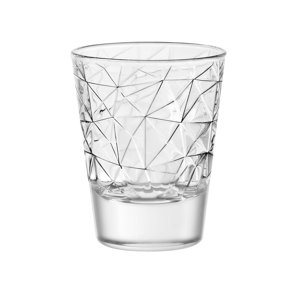 Glass - Martini - Stemless Cocktail Glasses - Set of 6-11 oz. - by Barski - Euro - New