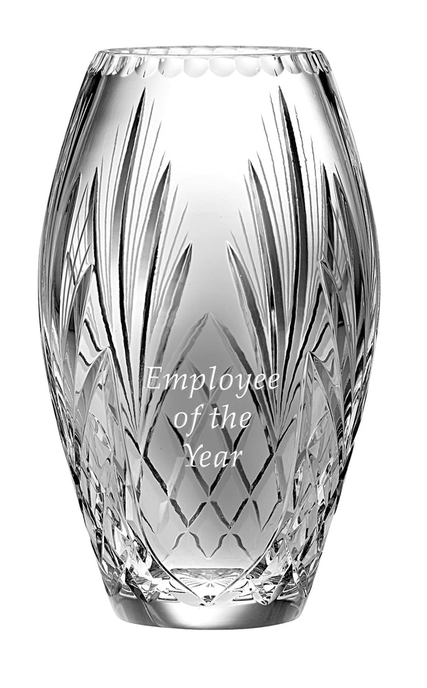 Hand Cut glass cookie jar with lid – O'Rourke Crystal Awards & Gifts