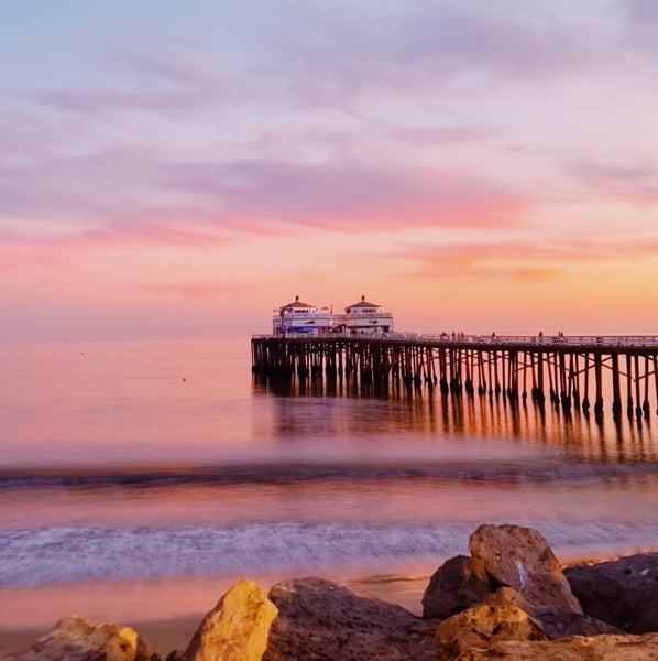 マリブ ピア malibu pier sunset 夕焼け