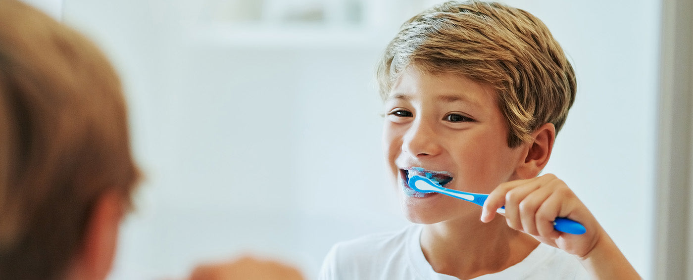 Helping Kids Brush Their Teeth Properly article banner