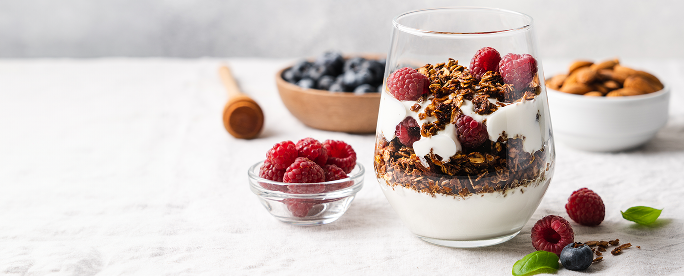 Chocolate Granola Parfait article banner