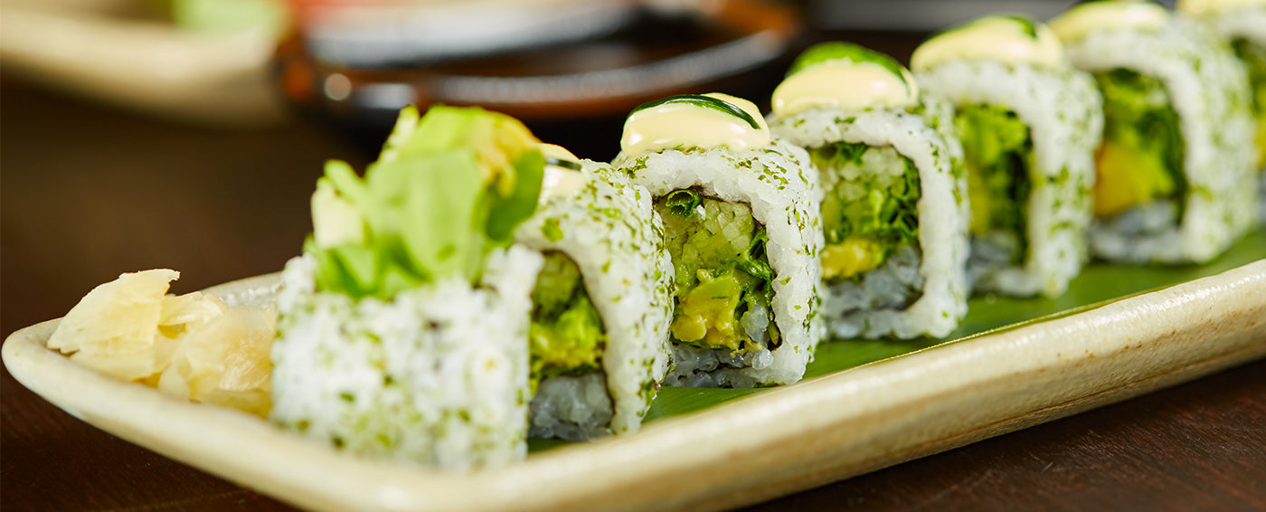 Avocado and Cucumber Rolls article banner