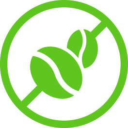 green caffeine-free icon