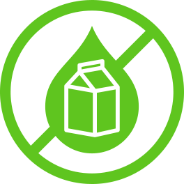 green lactose-free icon