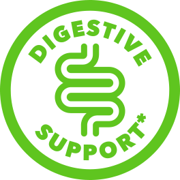 green digestive support icon