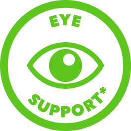 green eye support icon