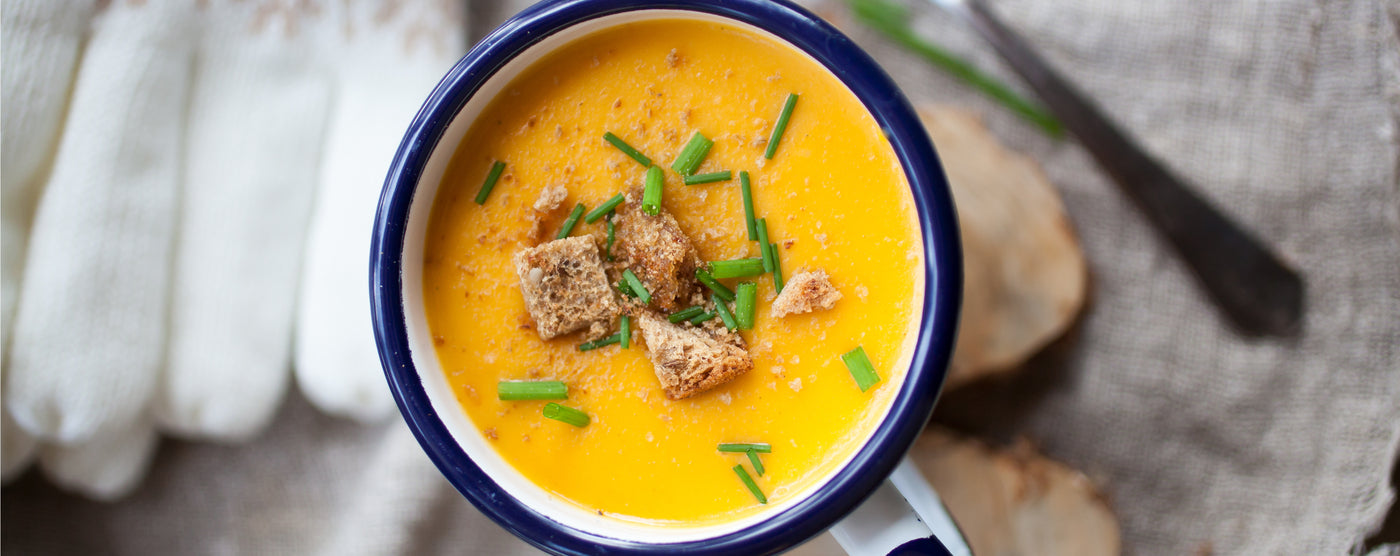 Turmeric and Sweet Potato Soup article banner