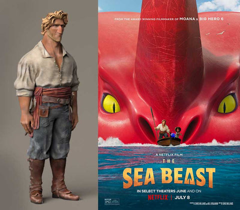Jacob costume for sea beast
