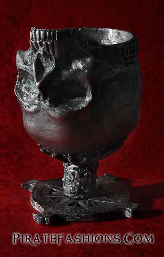 Blackbeard Skull Drinking Chalice – Pirate Fashions