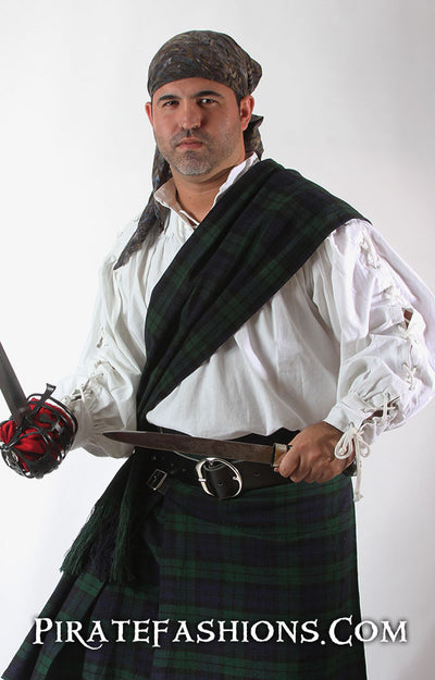 Kilted Pirate Outfit - Pirate Fashions
