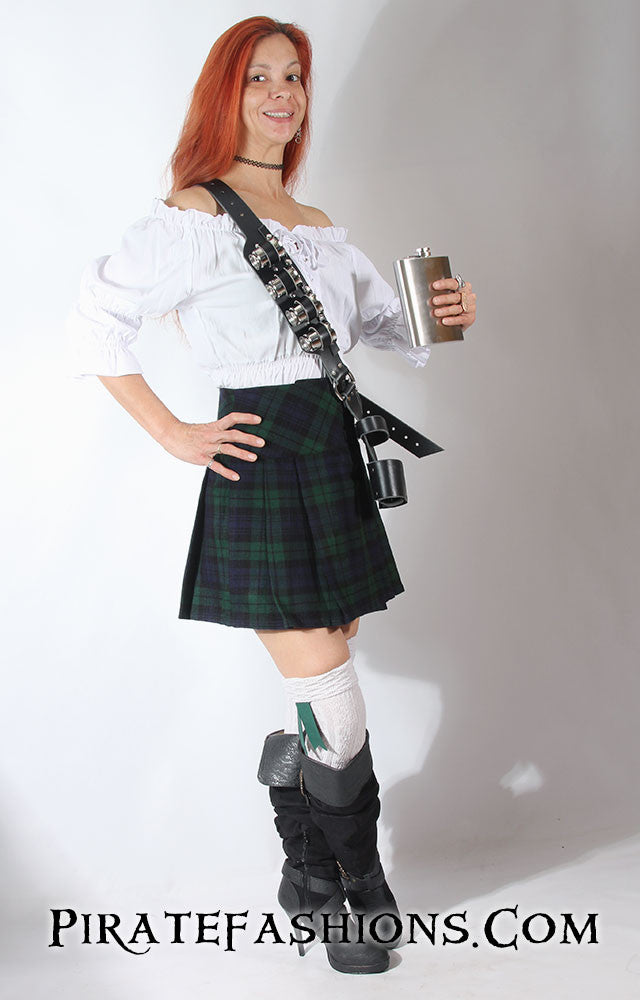 female kilt outfit