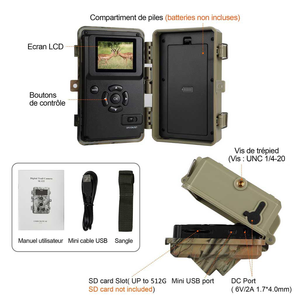 Caméra de chasse de Haute Précision - Capturez chaque mouvement ! — TRONICS  EUROPE