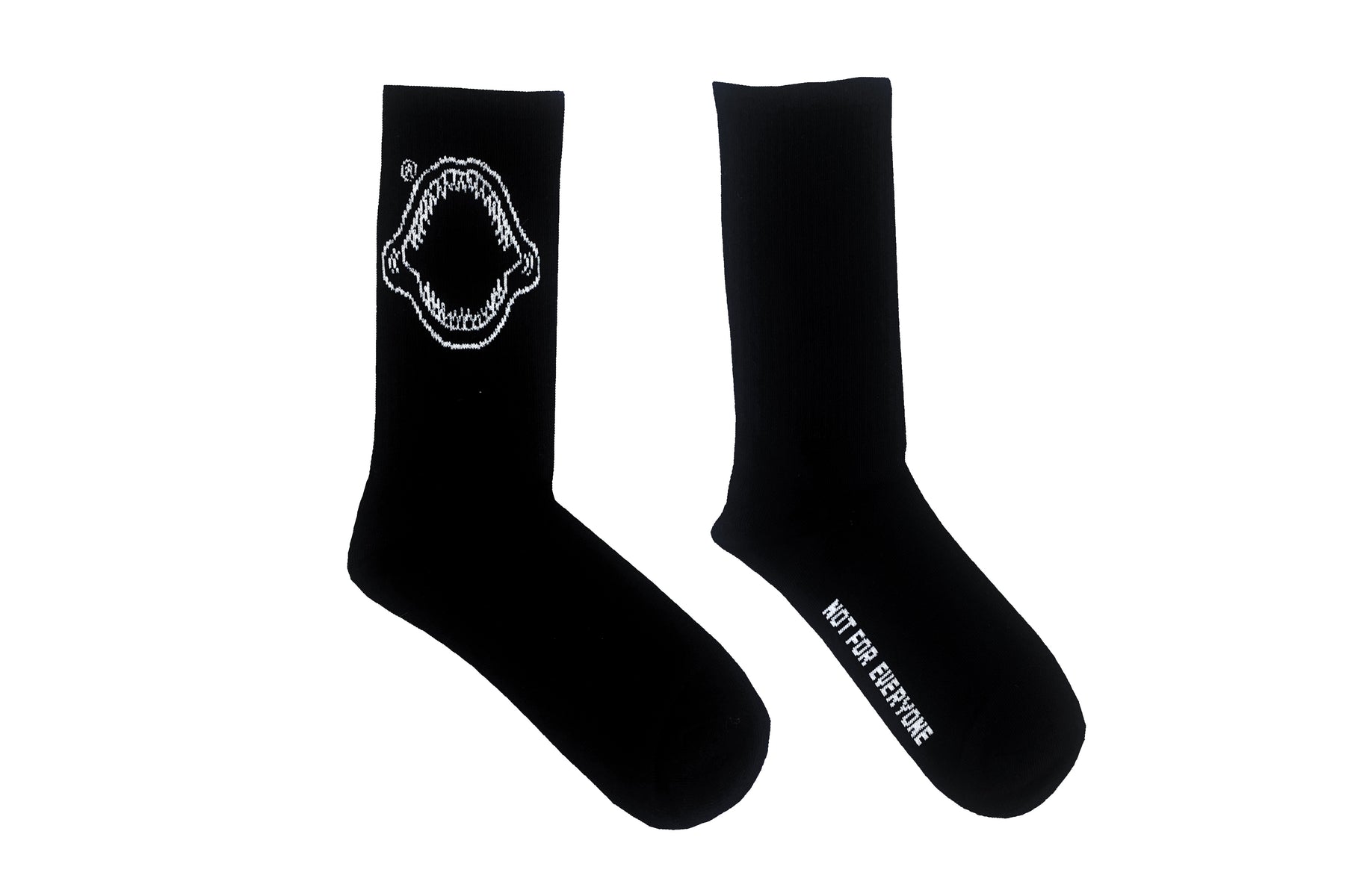 Menace Jaw Socks (blk) – Menace Company