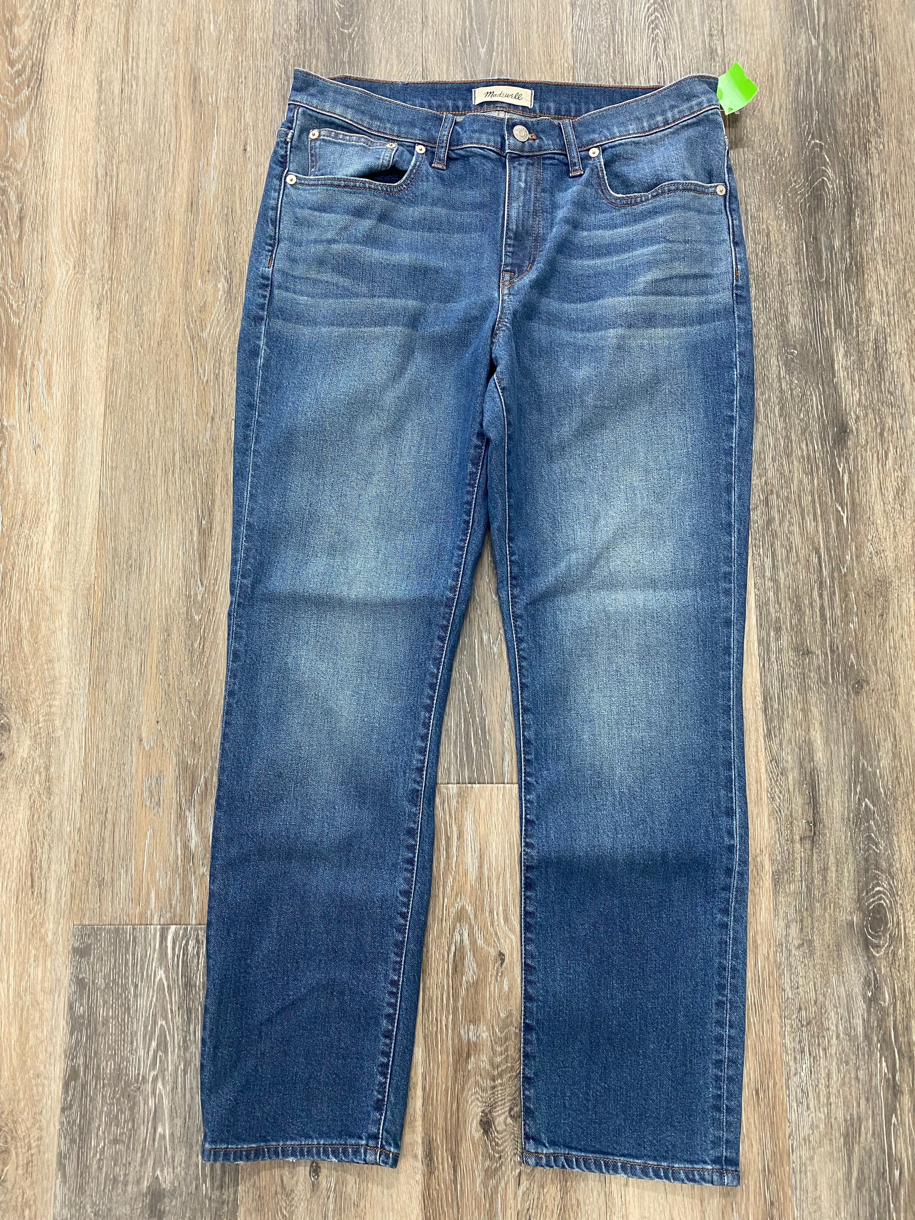  Primary Photo - BRAND: MADEWELL <BR>STYLE: JEANS <BR>COLOR: DENIM <BR>SIZE: 8 <BR>SKU: 137-137158-28463