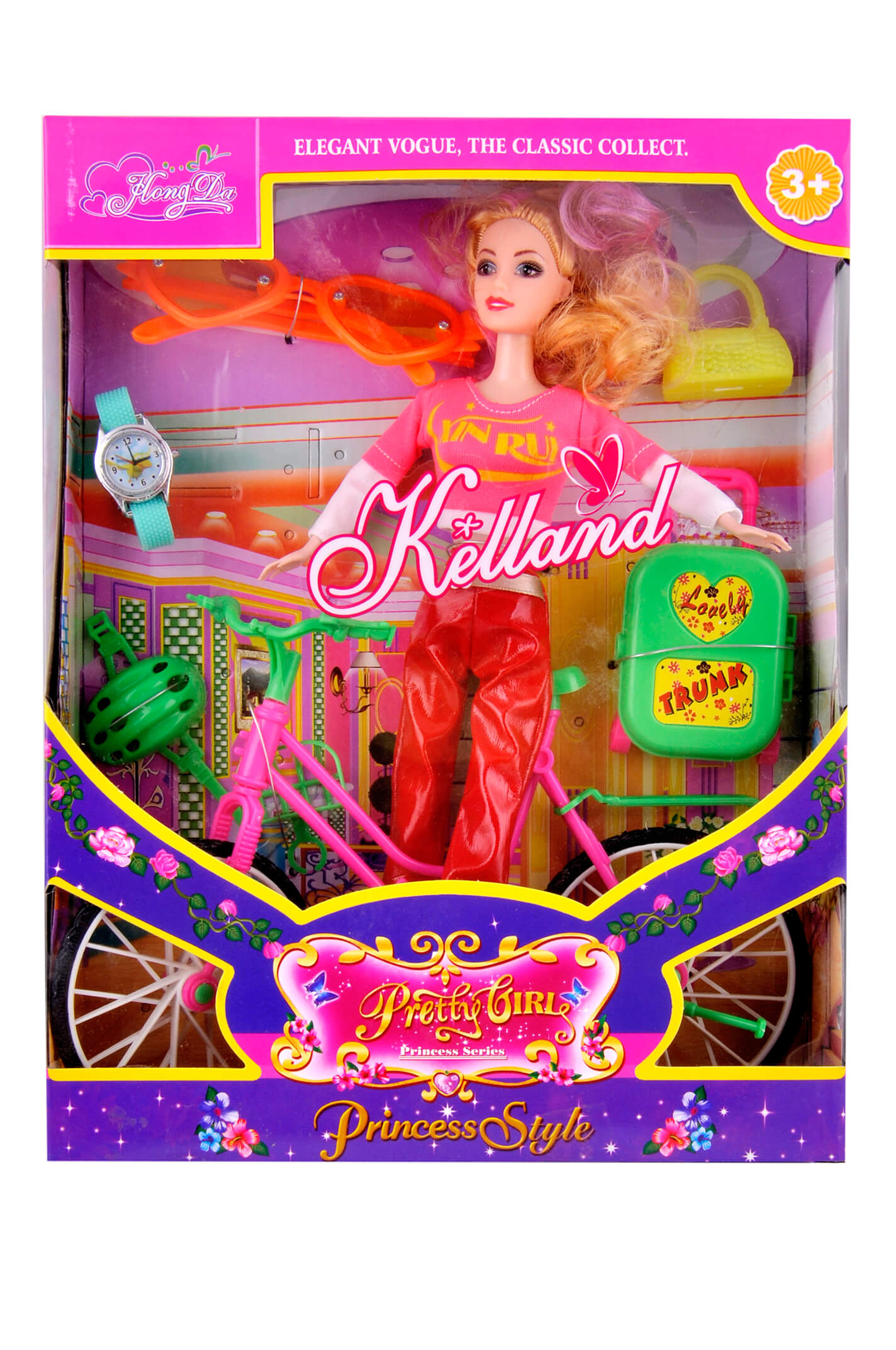 cycle barbie doll