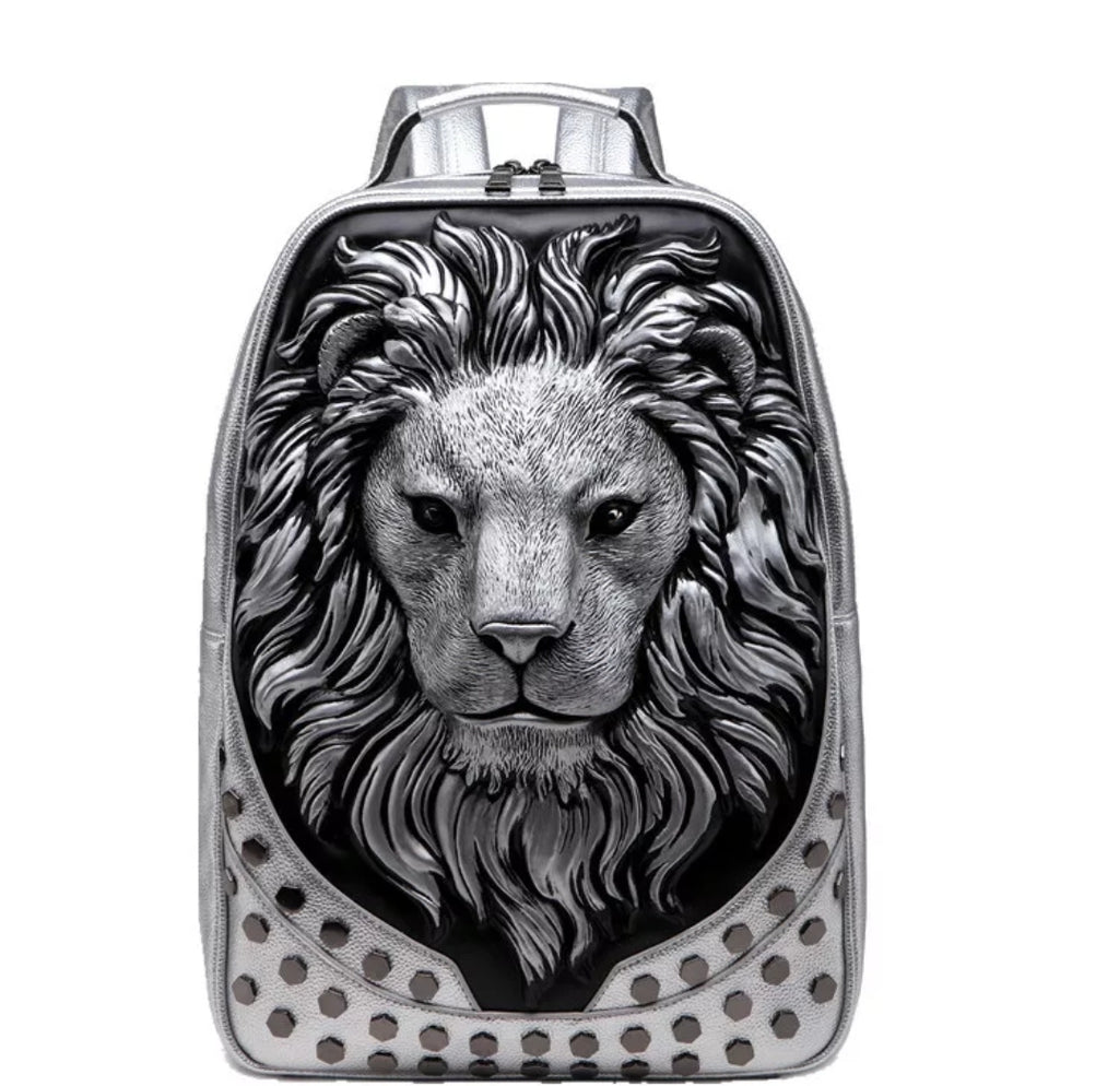 lion head backpack