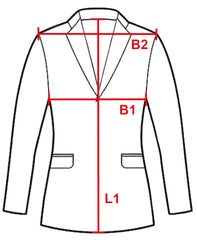 Referenzmaße Blazer