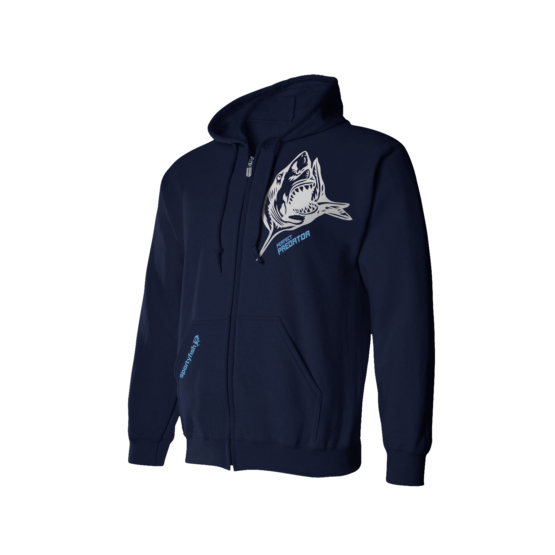 great white shark hoodie