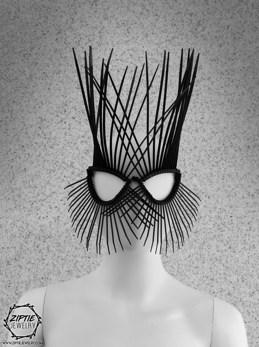 Zip Tie Mask by Ziptie Jewelry – ZiptieJewelry