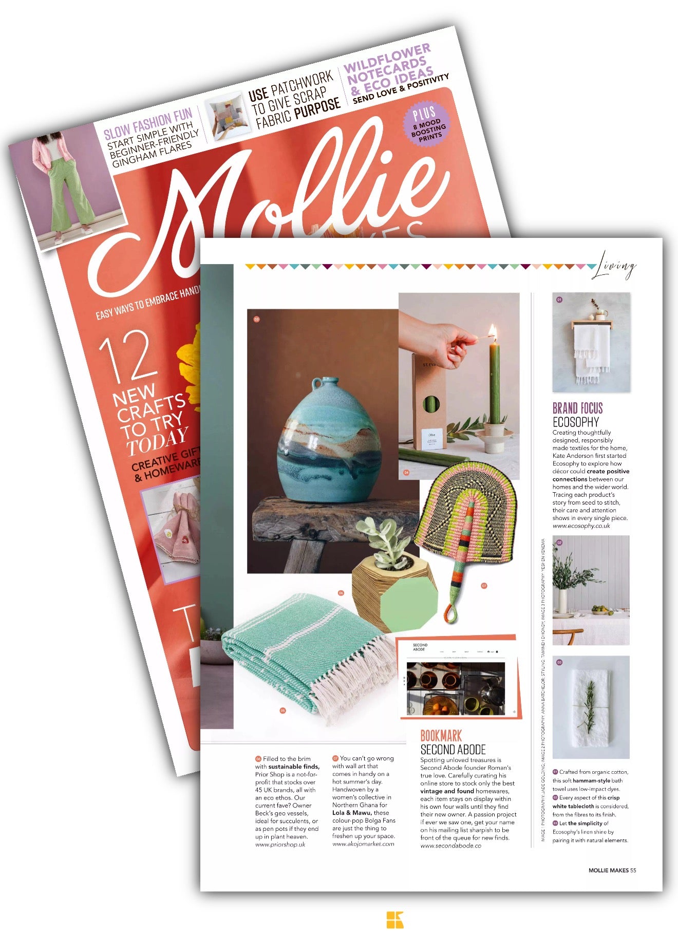 Mollie Makes Magazine  - Prior Shop - June 2021