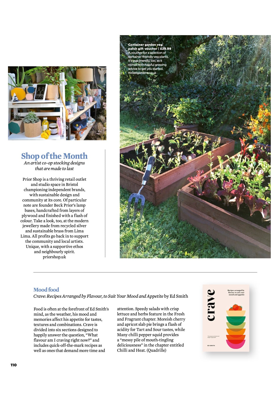 Prior Shop - The Simple Things Mag - Shop of the Month 