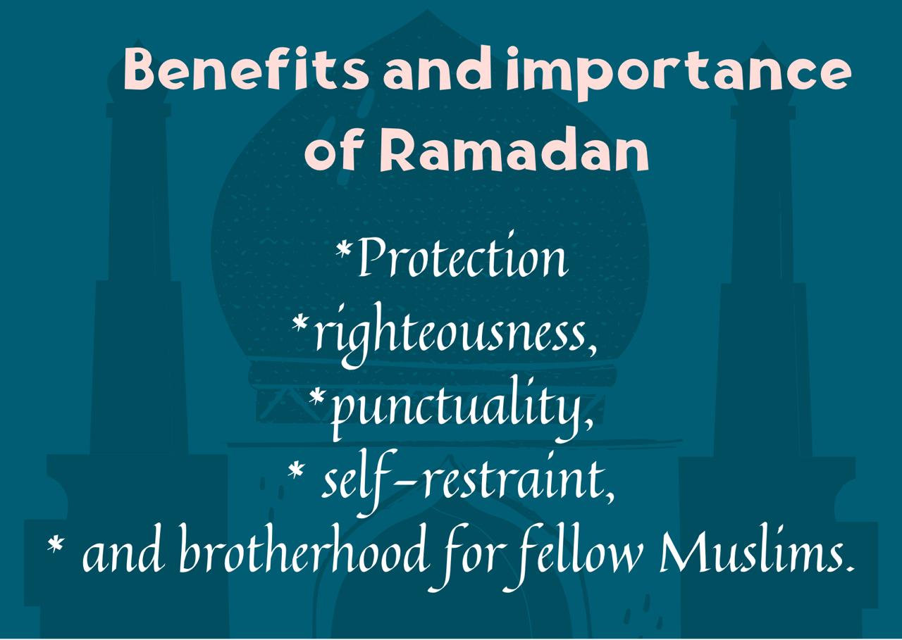 the importance of ramadan essay