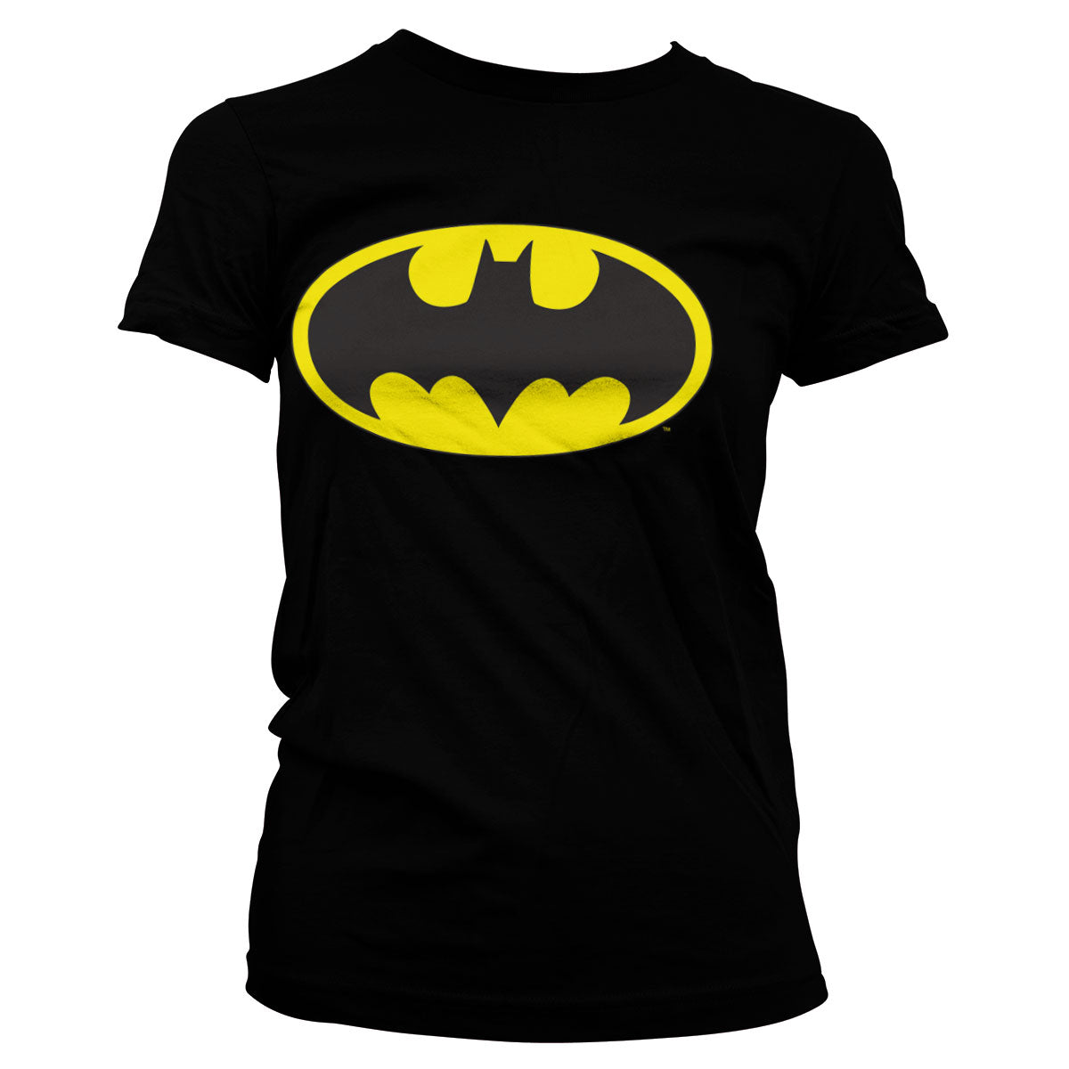 forum Mos Vidunderlig Køb DC Comics: Batman Signal Logo T-Shirt (Kvinder) | Merchhub.dk