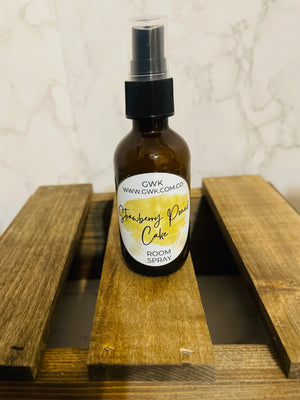 Strawberry Pound cake air freshener spray 2oz - Get Wicked by K Candles and Designs