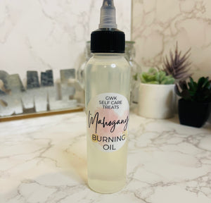 Mahogany burning oil - Get Wicked by K Candles and Designs