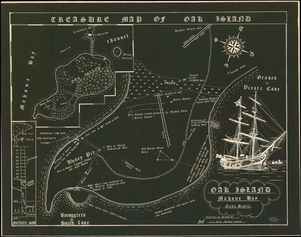 oak island treasure map