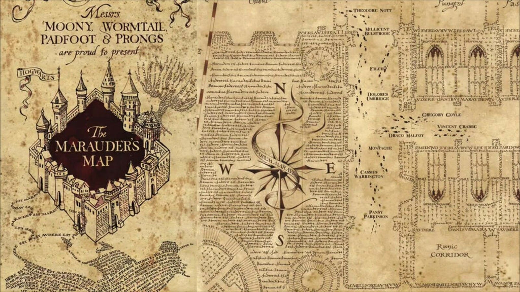 THE MARAUDER'S MAP Harry Potter