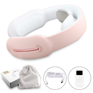 Smart Electric Neck and Shoulder Massager Low Frequency Heating Pain Relief Health Care Tool 