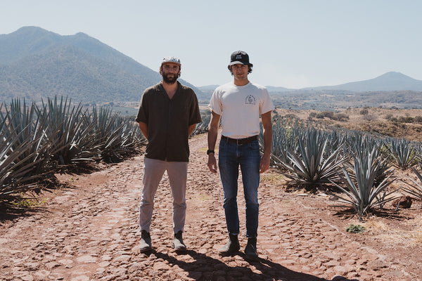 JuneShine Founders Forrest Dein and Gregg Serrao in Mexico