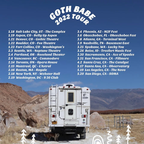 Goth Babe Tour Dates