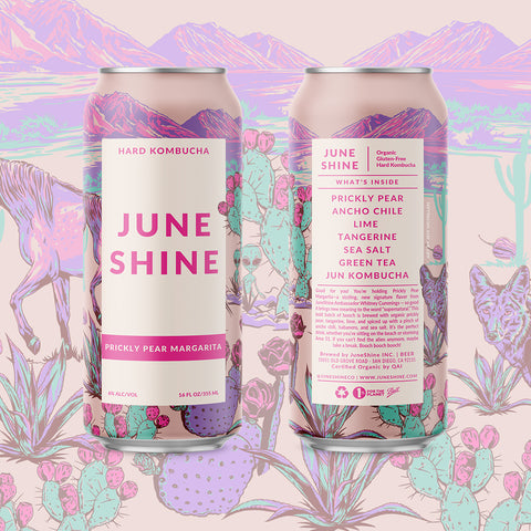 JuneShine Prickly Pear Margarita Cans