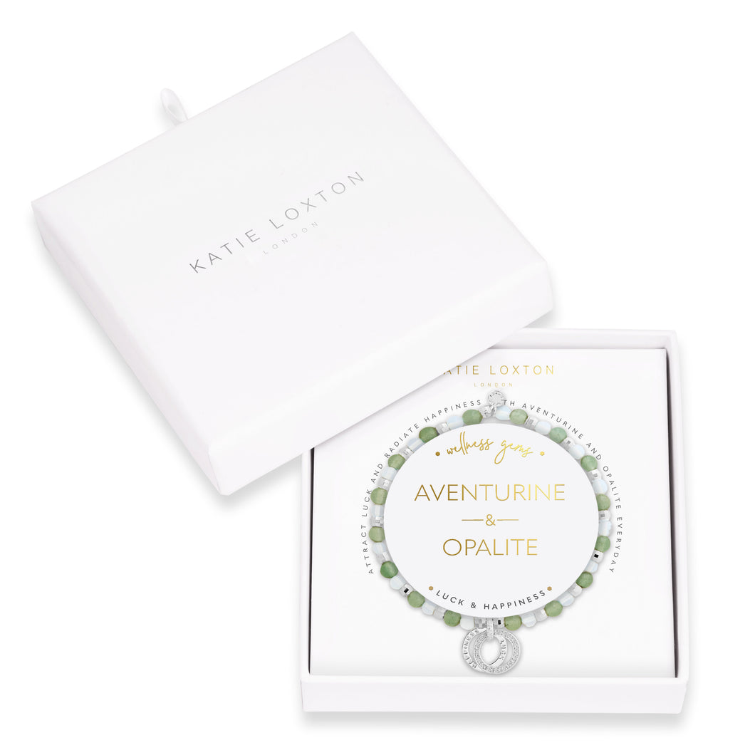 Wellness Gems - Opalite and Aventurine Bracelet